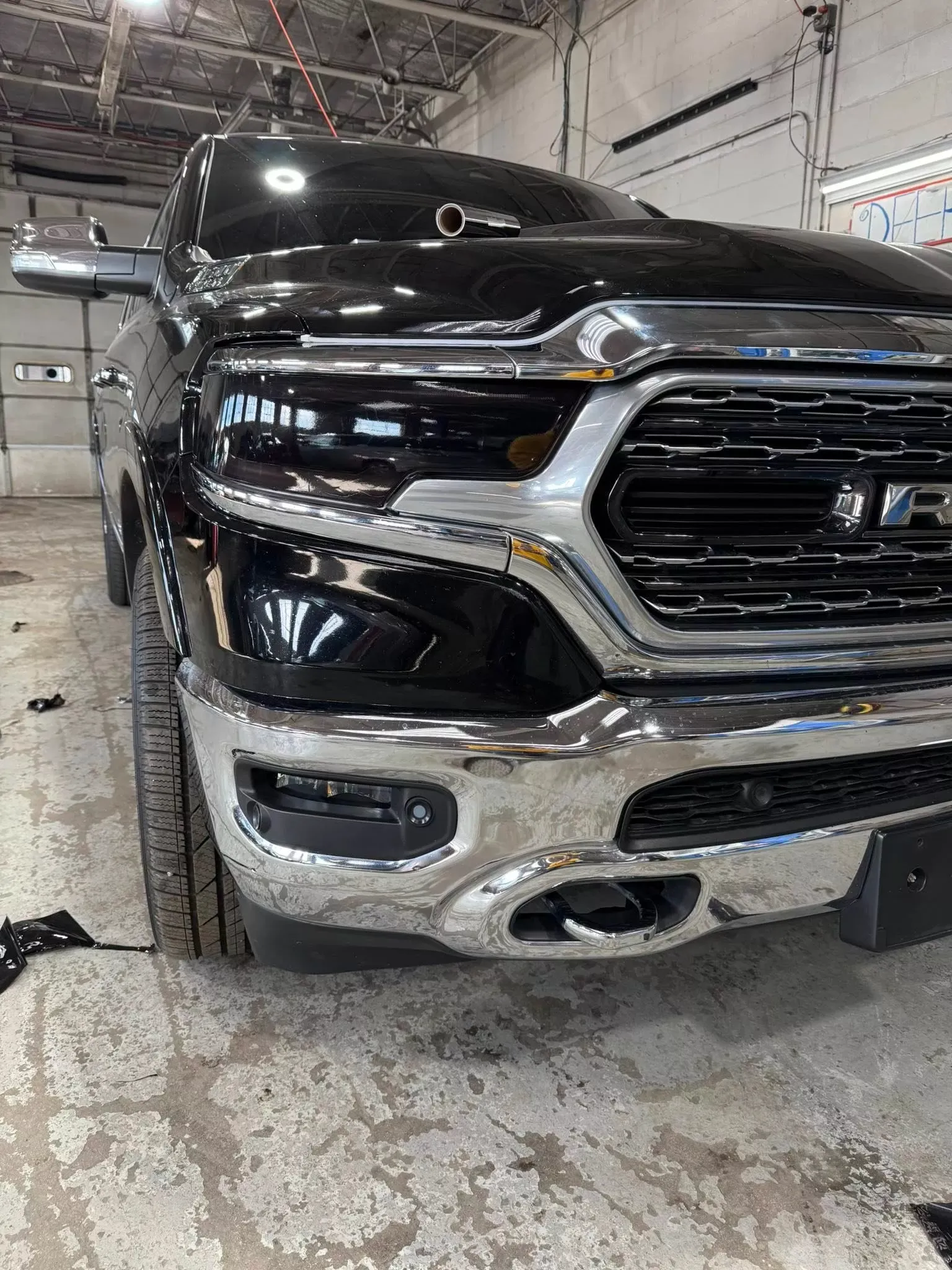 Black Paint Correction